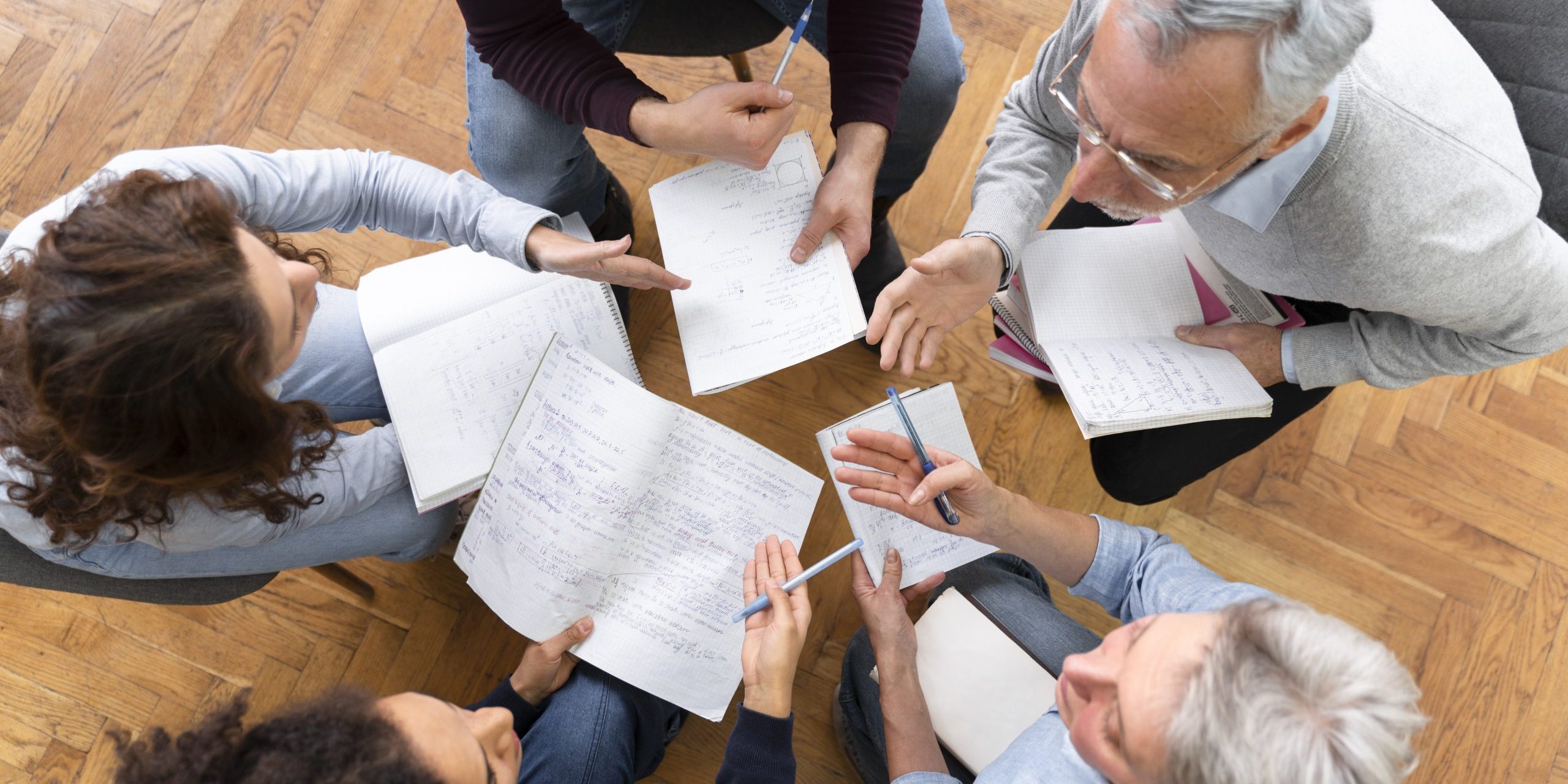 close-up-people-learning-together
